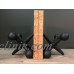 Black Cast Iron Jacks Bookends Paperweights Jax Mid Century Modern Style Decor   292375731560